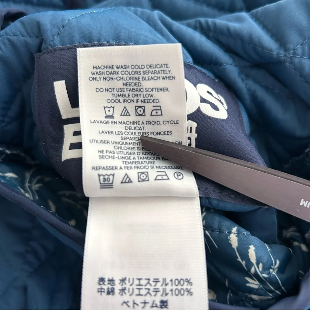 Land’s End Reversible Quilted Barn Jacket Coat Women’s XL - Picture 11 of 14